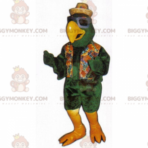 Kostium maskotka ptak BIGGYMONKEY™ w kostiumie plażowym -