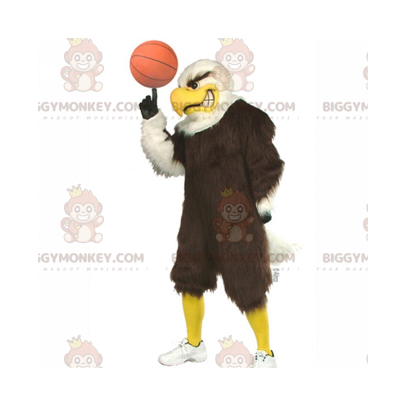 Basketballspiller Fugl BIGGYMONKEY™ maskotkostume -