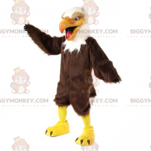 Traje de mascote de pássaro ameaçador BIGGYMONKEY™ –