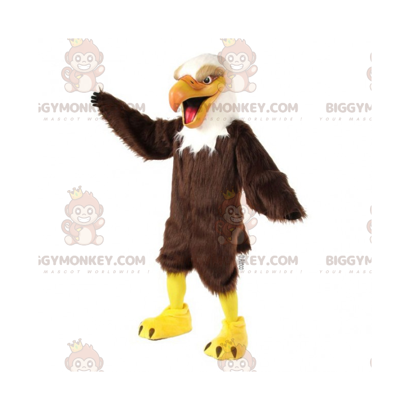 Costume de mascotte BIGGYMONKEY™ d'oiseau menaçant -