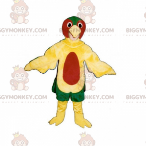 Costume da mascotte uccello multicolore BIGGYMONKEY™ -