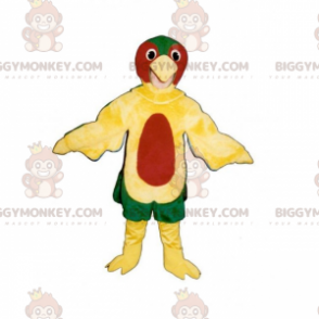 Disfraz de mascota de pájaro multicolor BIGGYMONKEY™ -