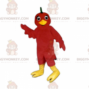 Disfraz de mascota BIGGYMONKEY™ de pájaro rojo - Biggymonkey.com