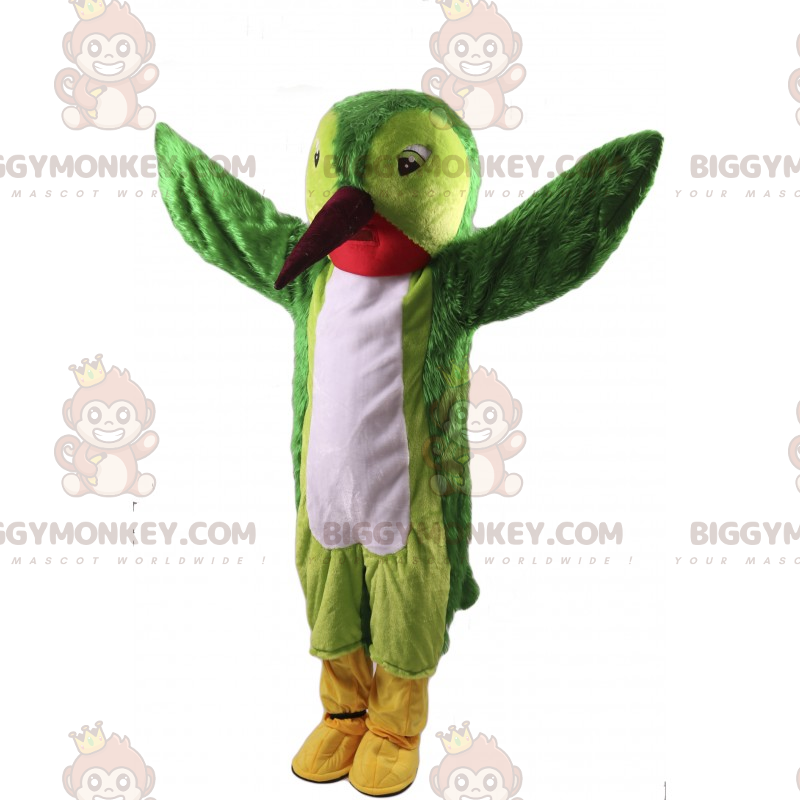 Groene kolibrie BIGGYMONKEY™ mascottekostuum - Biggymonkey.com