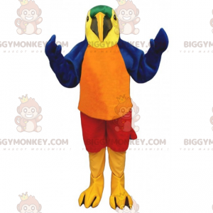 Disfraz de mascota Bird BIGGYMONKEY™ - Loro - Biggymonkey.com