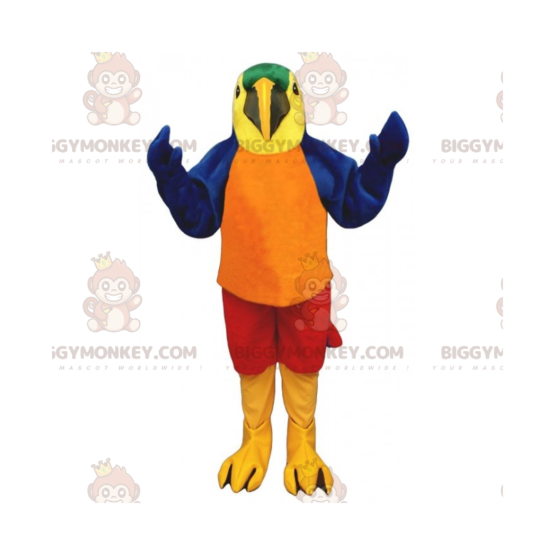 Fågel BIGGYMONKEY™ maskotdräkt - papegoja - BiggyMonkey maskot