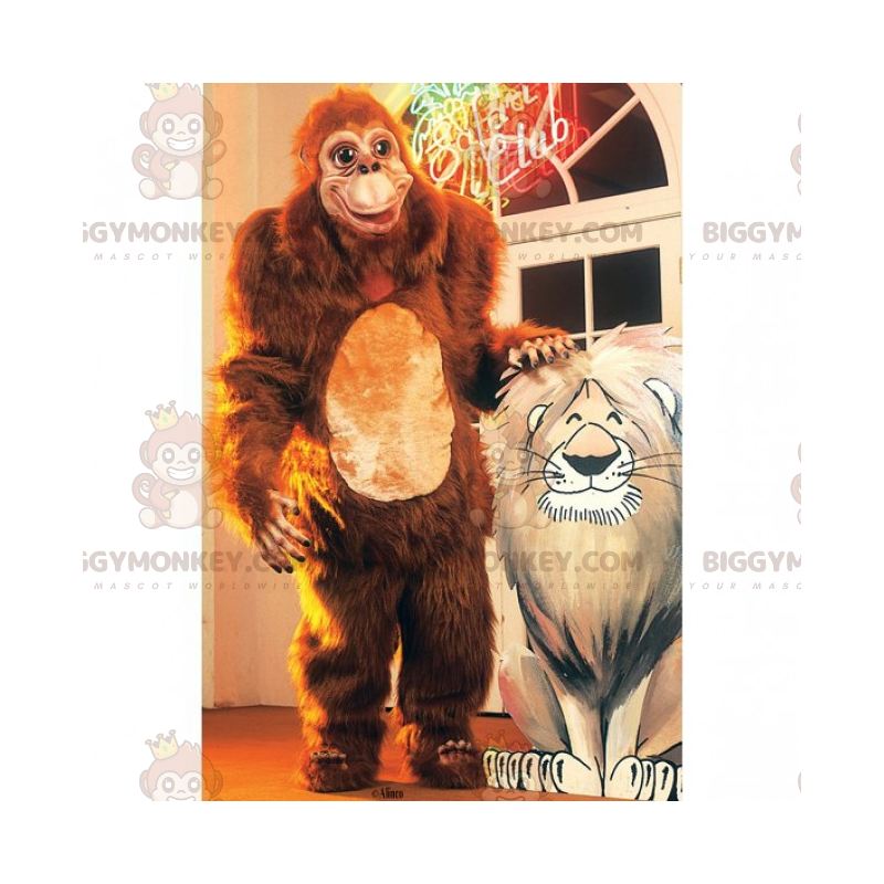 Costume della mascotte di Oran outang BIGGYMONKEY™ -