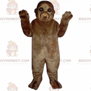 Brun søløve BIGGYMONKEY™ maskotkostume - Biggymonkey.com