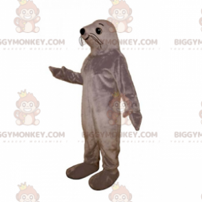 Costume de mascotte BIGGYMONKEY™ d'otarie souriante -