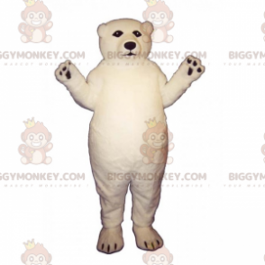 Kostium maskotka niedźwiedź polarny BIGGYMONKEY™ -