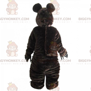 Disfraz de mascota Bear BIGGYMONKEY™ con pajarita de lunares -