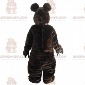 Costume de mascotte BIGGYMONKEY™ d'ours avec nœud papillon a