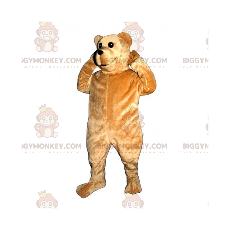 Kostým maskota Tan Bear BIGGYMONKEY™ – Biggymonkey.com