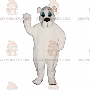 Costume da mascotte dell'orso bianco polare BIGGYMONKEY™ -