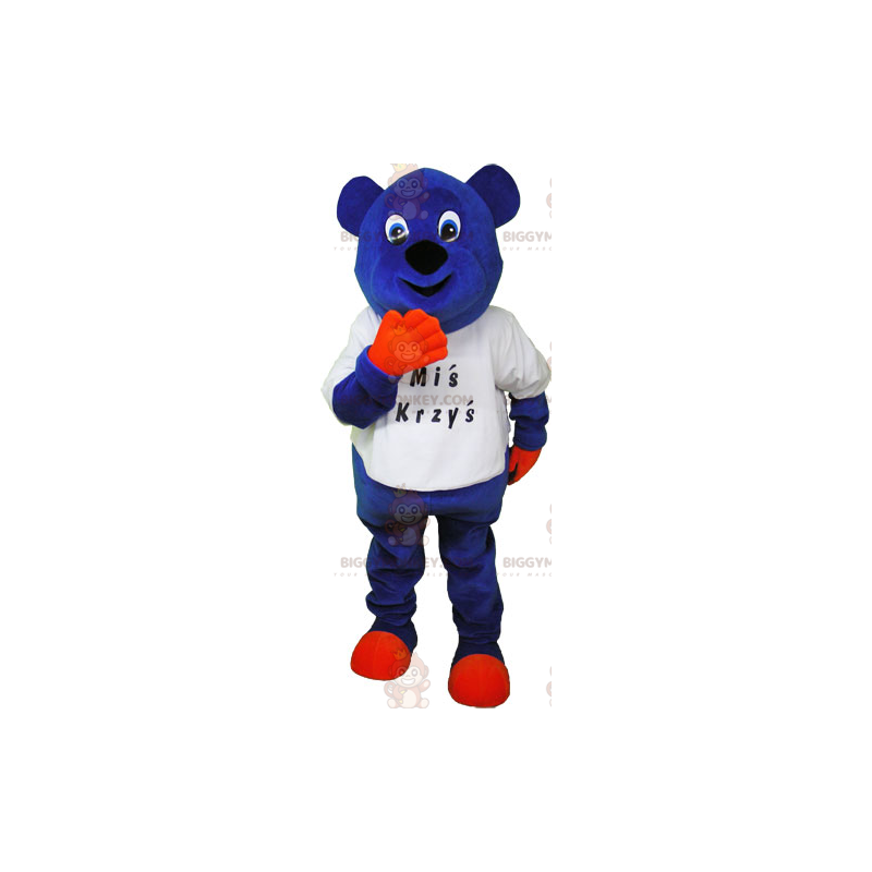 BIGGYMONKEY™ Blue Bear T-Shirt Mascot Costume - Biggymonkey.com