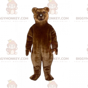 Costume da mascotte classico dell'orso bruno BIGGYMONKEY™ -