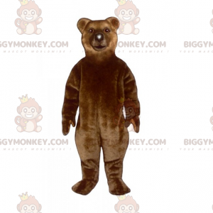 Klassisches Braunbär-BIGGYMONKEY™-Maskottchen-Kostüm -