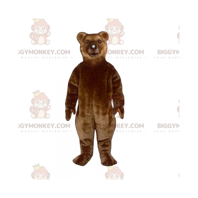 Klasický kostým maskota medvěda hnědého BIGGYMONKEY™ –