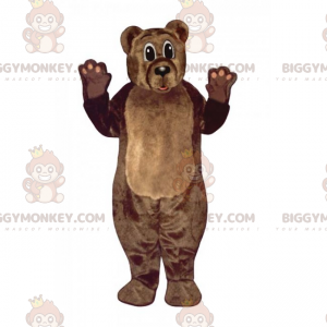 Costume da mascotte dell'orso dei boschi BIGGYMONKEY™ -