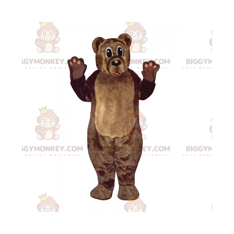 Costume de mascotte BIGGYMONKEY™ d'ours des bois -