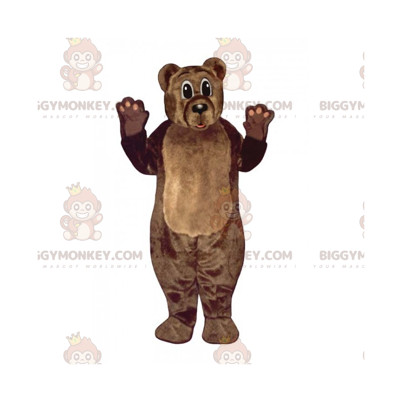 Fantasia de mascote de urso da floresta BIGGYMONKEY™ –