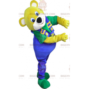 Costume da mascotte Bear in tuta BIGGYMONKEY™ - Biggymonkey.com