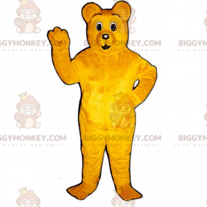 Costume de mascotte BIGGYMONKEY™ d'ours jaune - Biggymonkey.com