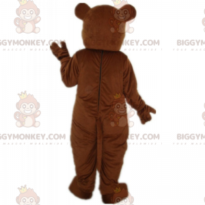 Brown Bear Light Belly BIGGYMONKEY™ maskottiasu -