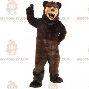 Costume da mascotte BIGGYMONKEY™ orso muso beige -