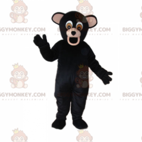 Big Eared Black Bear BIGGYMONKEY™ maskottiasu - Biggymonkey.com