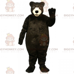 Disfraz clásico de mascota de oso negro BIGGYMONKEY™ -