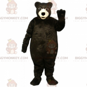 Costume da mascotte classico dell'orso nero BIGGYMONKEY™ -