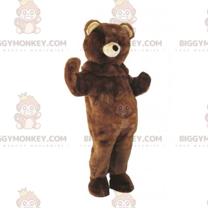 White Nosed Bear BIGGYMONKEY™ maskottiasu - Biggymonkey.com