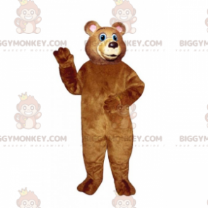 BIGGYMONKEY™ Bjørnebjørn Blåbjørnmaskotkostume - Biggymonkey.com