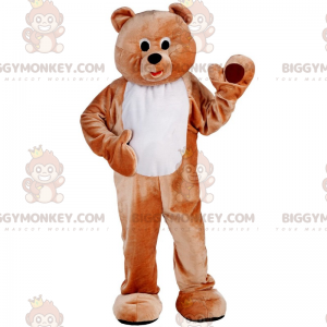 BIGGYMONKEY™ Bäuchlein-Bär-Maskottchen-Kostüm - Biggymonkey.com