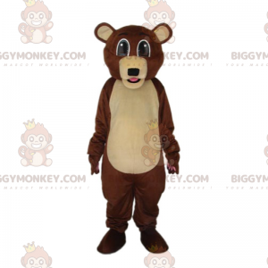 Στολή μασκότ Big Eyed Bear BIGGYMONKEY™ - Biggymonkey.com