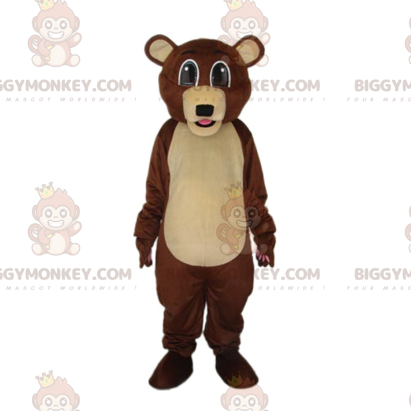 Disfraz de mascota Big Eyed Bear BIGGYMONKEY™ - Biggymonkey.com