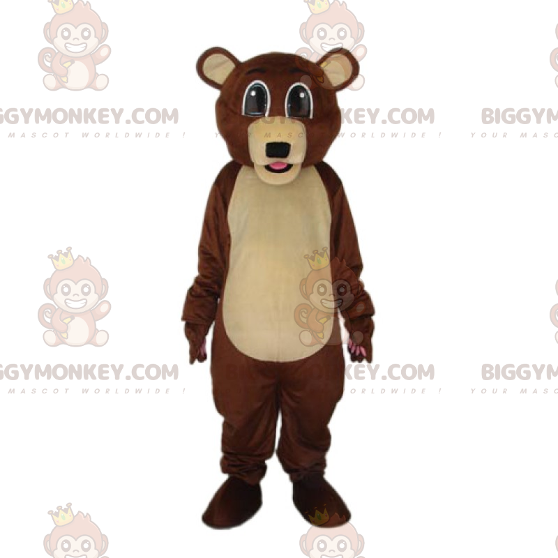 Traje de mascote Big Eyed Bear BIGGYMONKEY™ – Biggymonkey.com