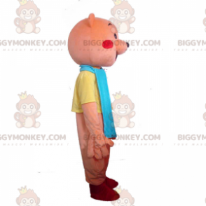 BIGGYMONKEY™ Costume da mascotte cucciolo rosa con completo e