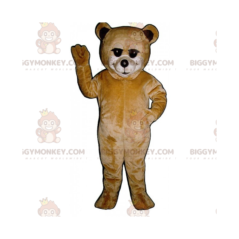 Beige Cub BIGGYMONKEY™ Maskottchen-Kostüm - Biggymonkey.com