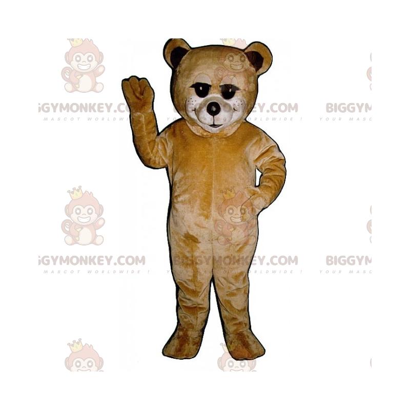 Beżowy kostium maskotki Cub BIGGYMONKEY™ - Biggymonkey.com