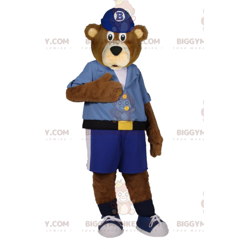 Bermuda Bear Bear BIGGYMONKEY™ Mascot Costume - Biggymonkey.com