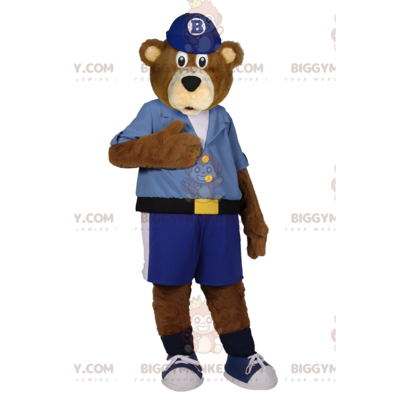 Costume da mascotte Orso Bermuda Orso BIGGYMONKEY™ -