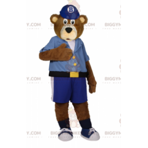 Στολή μασκότ με αρκούδα Bermuda Bear BIGGYMONKEY™ -