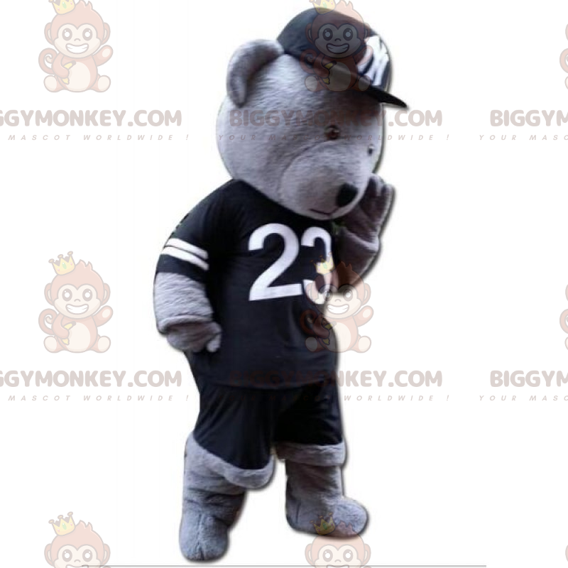 Kostium maskotki niedźwiedzia BIGGYMONKEY™ w stroju Yankees