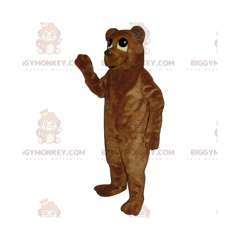 Fantasia de mascote de filhote marrom BIGGYMONKEY™ –