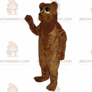 Costume de mascotte BIGGYMONKEY™ d'ourson marron -