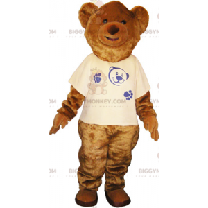 Fantasia de mascote de filhote de urso marrom BIGGYMONKEY™ com