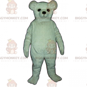 Costume de mascotte BIGGYMONKEY™ d'ourson polaire blanc -