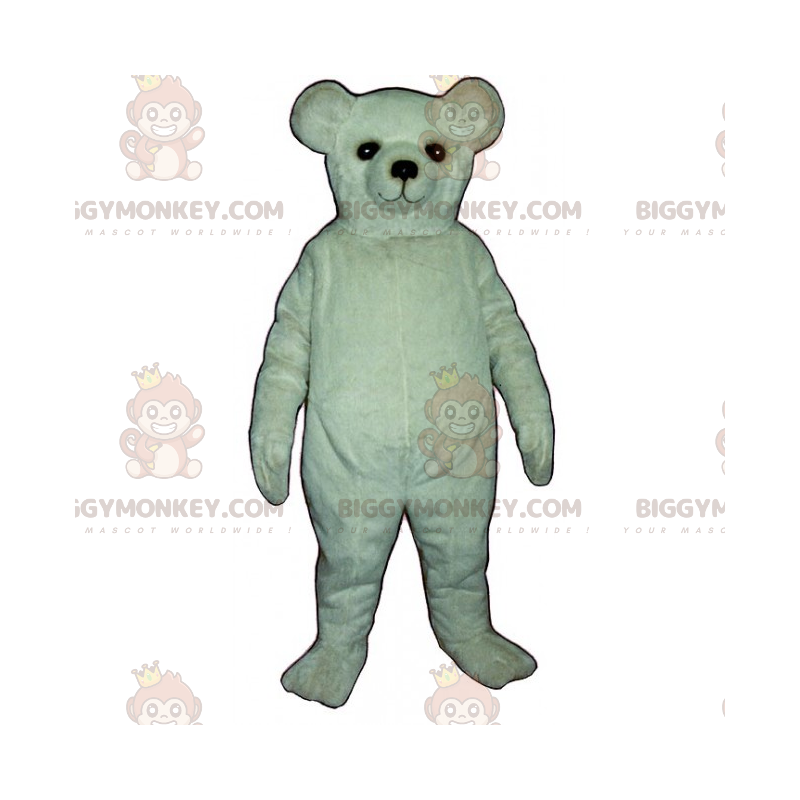 Costume de mascotte BIGGYMONKEY™ d'ourson polaire blanc -